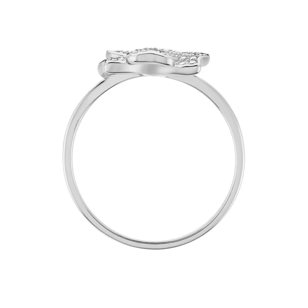 Bague Peppi Argent Blanc Oxyde De Zirconium