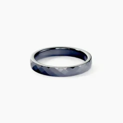 Bague Pilar Petite Ceramique Noir Céramique