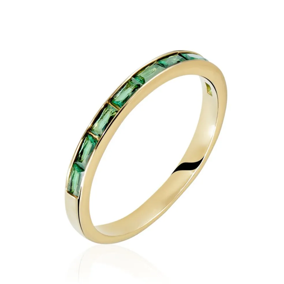 Bague Plaqué Or Jai Oxyde De Zirconium