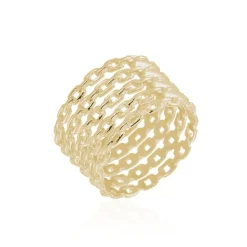 Bague Plaqué Or Jaune Atila