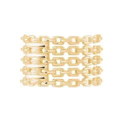 Bague Plaqué Or Jaune Atila