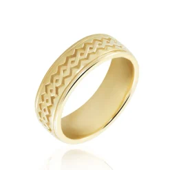Bague Plaqué Or Jaune Hugh