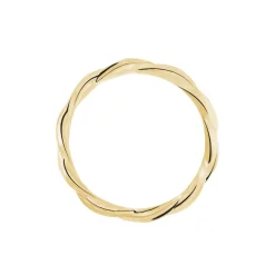 Bague Plaqué Or Jaune Ino