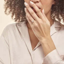 Bague Plaqué Or Sadoth Oxyde De Zirconium