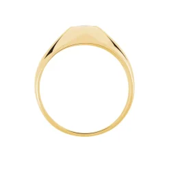 Bague Posie Plaqué Or Jaune Oxyde De Zirconium