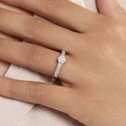 Bague Praya Or Blanc Diamant