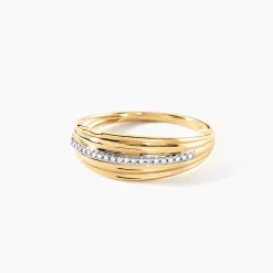 Bague Precious Line Or Jaune Diamant