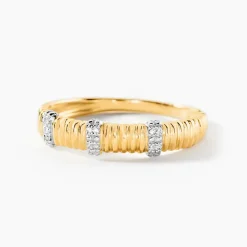 Bague Precious Line Or Jaune Diamant