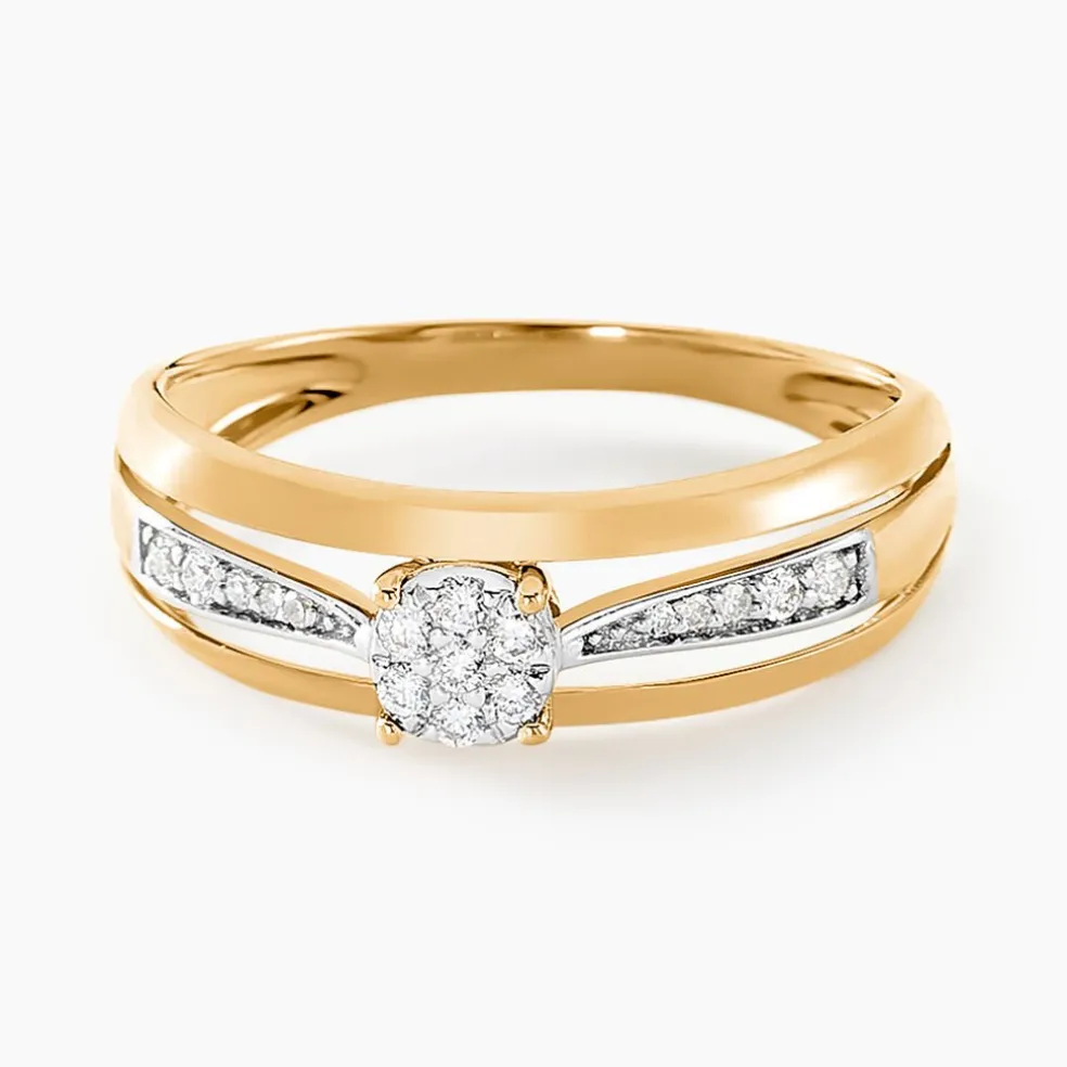 Bague Primrose Or Jaune Diamant