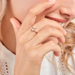 Bague Ptolema Or Jaune Diamant Synthétique