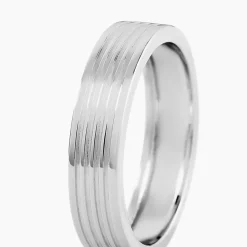 Bague Pulse Argent Blanc
