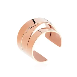 Bague Pure Acier Rose