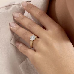 Bague Rasha Or Jaune Diamant