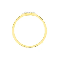 Bague Raskia Or Jaune Diamant