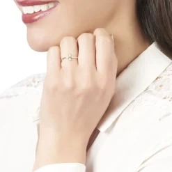 Bague Raskia Or Jaune Diamant