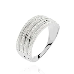 Bague Rayanna Or Blanc Diamant