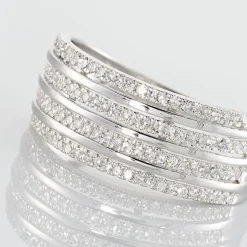 Bague Rayanna Or Blanc Diamant