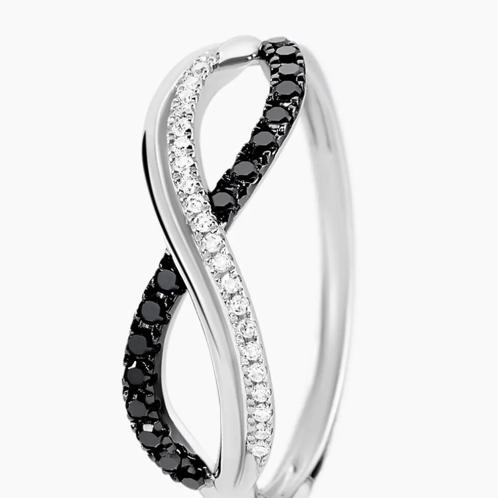 Bague Rejane Or Blanc Diamant