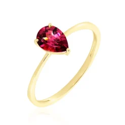 Bague Rhodolite Fever Or Jaune Rhodolite