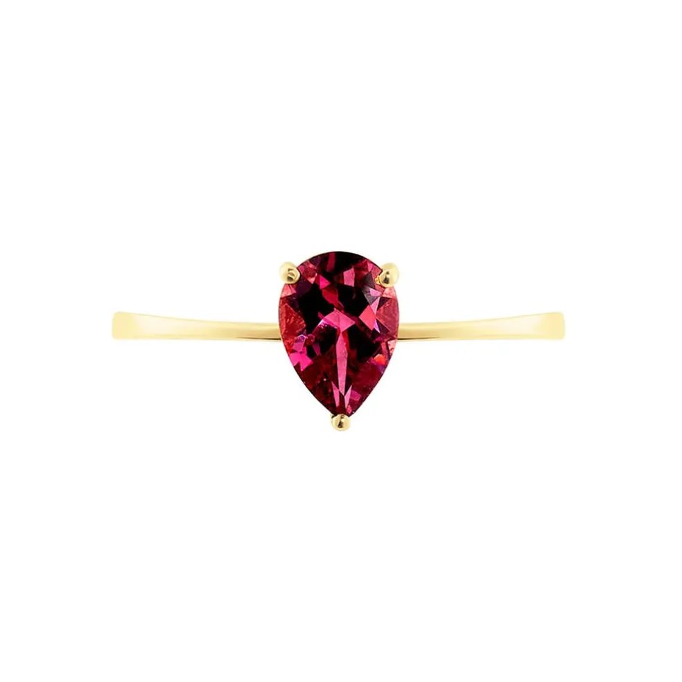 Bague Rhodolite Fever Or Jaune Rhodolite