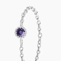 Bague Rio Argent Blanc Oxyde De Zirconium