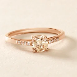 Bague Rio Argent Rose Oxyde De Zirconium