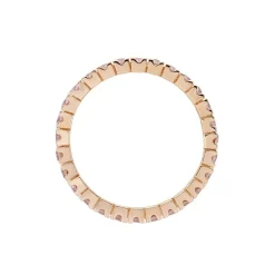 Bague Rio Argent Rose Oxyde De Zirconium