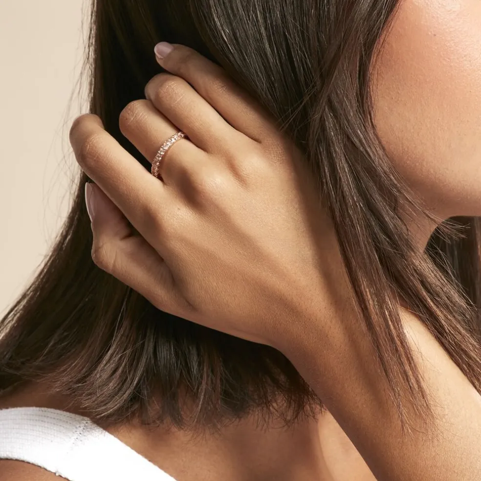 Bague Rio Santa Teresa Argent Rose Oxyde De Zirconium