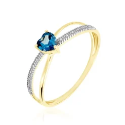 Bague Rory Or Jaune Topaze