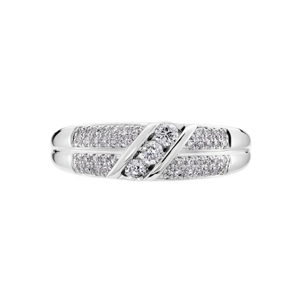 Bague Rosaleen Blanc Diamant Blanc Diamant