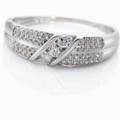 Bague Rosaleen Blanc Diamant Blanc Diamant