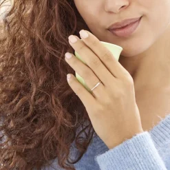 Bague Sabine Or Blanc Diamant