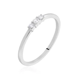 Bague Sabine Or Blanc Diamant