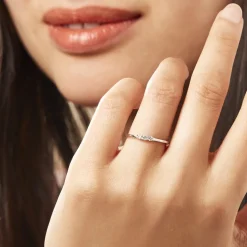 Bague Sabine Or Blanc Diamant