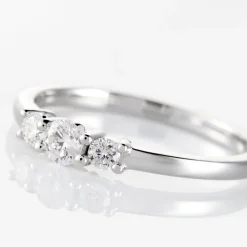 Bague Sabine Or Blanc Diamant