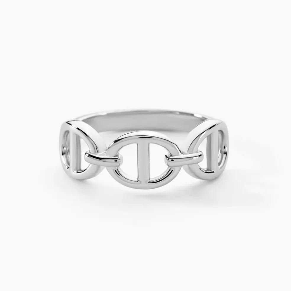 Bague Seiorse Argent Blanc