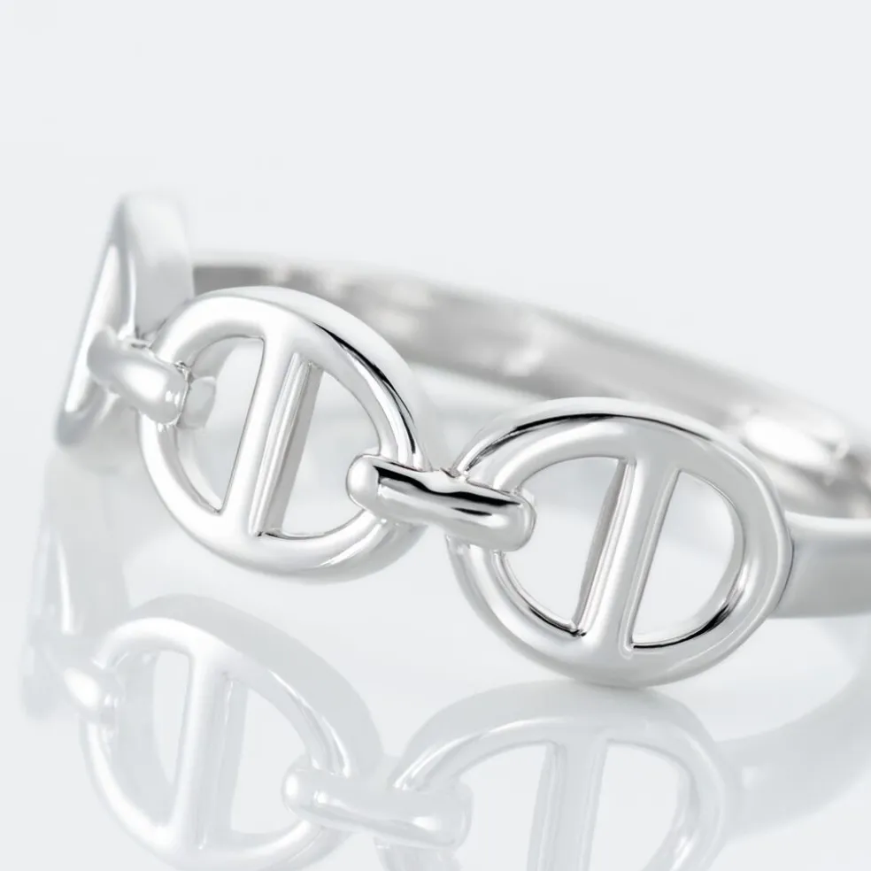 Bague Seiorse Argent Blanc