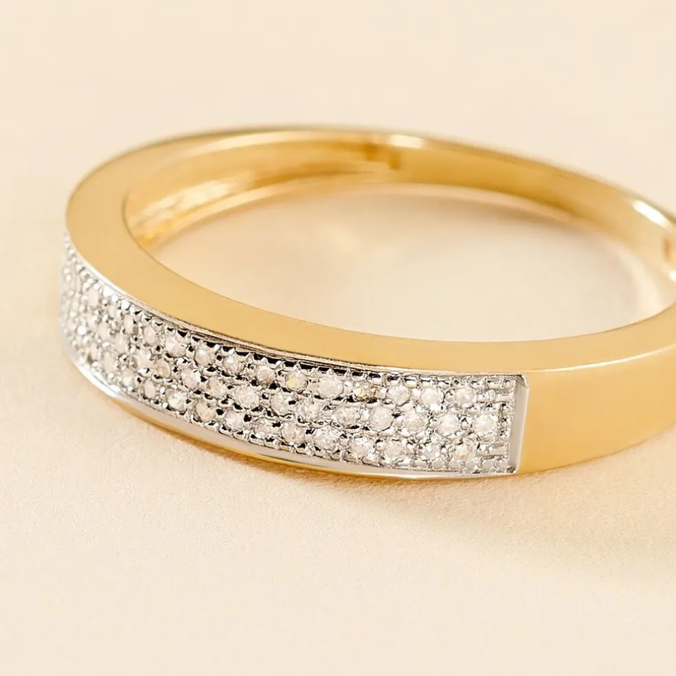 Bague Serafina Or Jaune Diamant