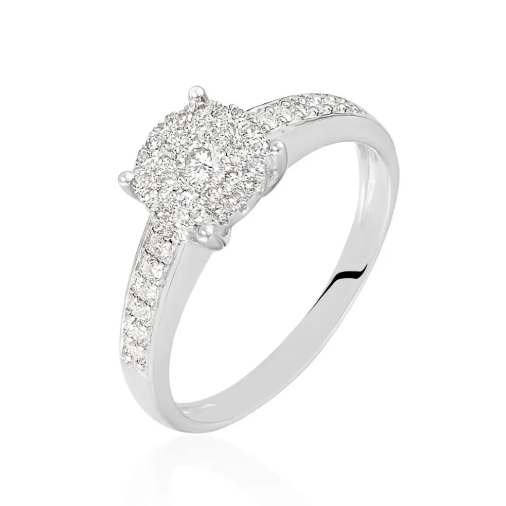 Bague Serena Or Blanc Diamant