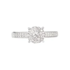 Bague Serena Or Blanc Diamant
