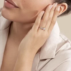 Bague Serena Or Blanc Diamant