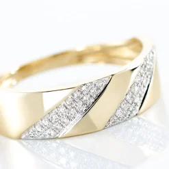 Bague Shalanda Or Jaune Diamant