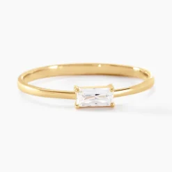 Bague Shiny Garden Or Jaune Oxyde De Zirconium