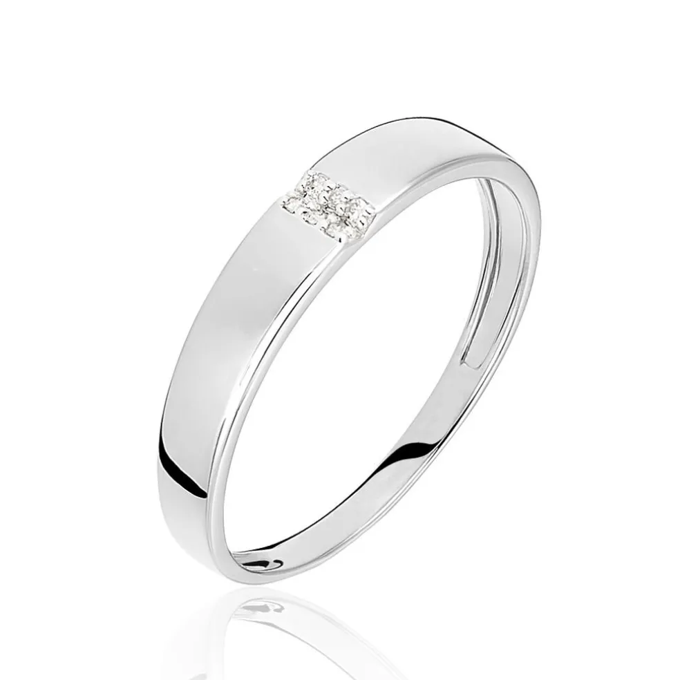 Bague Soha Or Blanc Diamant