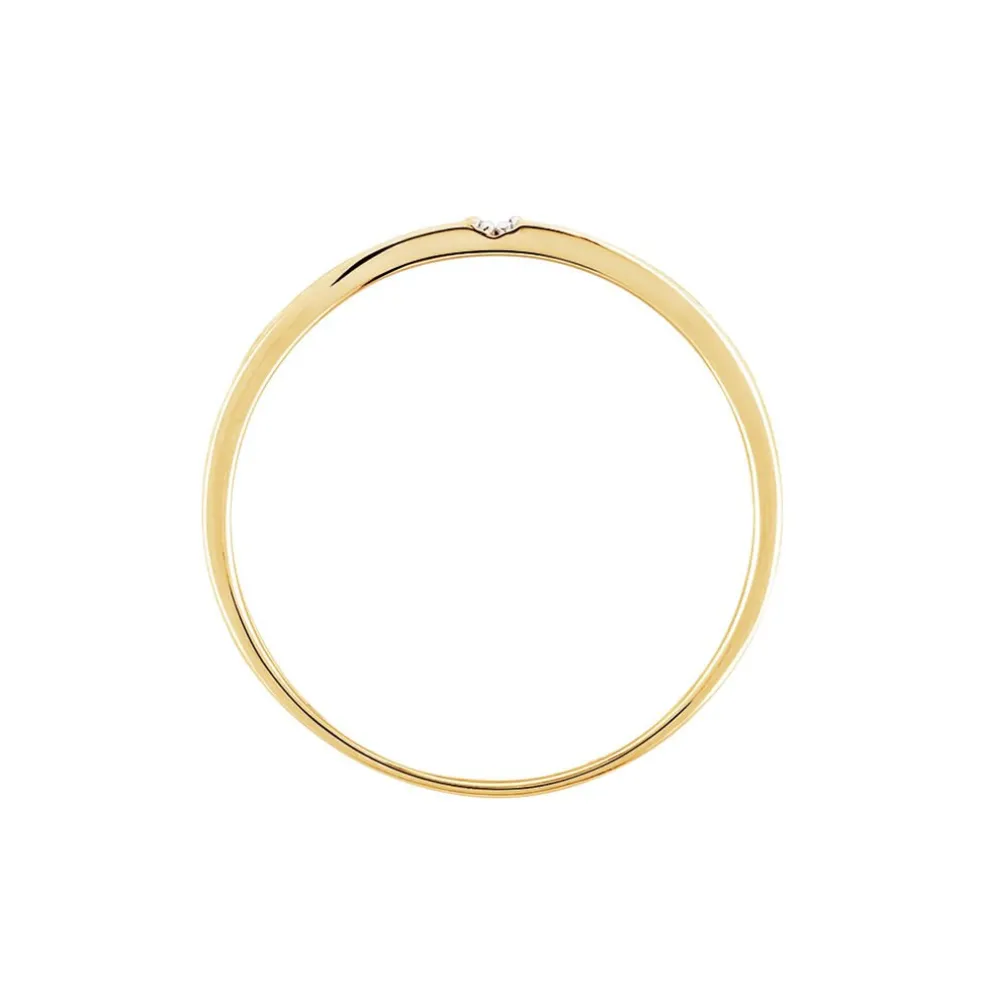 Bague Soha Or Jaune Diamant