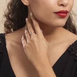 Bague Solena Or Rose Diamant