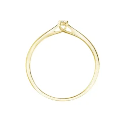 Bague Solitaire Aphrodite Or Jaune Diamant