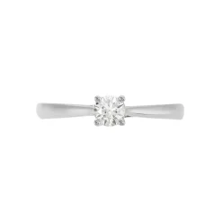 Bague Solitaire Aphrodite Platine Blanc Diamant