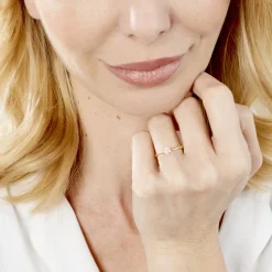 Bague Solitaire Aphrodite Or Jaune Diamant