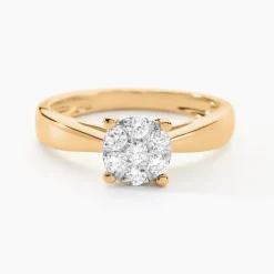 Bague Solitaire Artemis Or Jaune Diamant